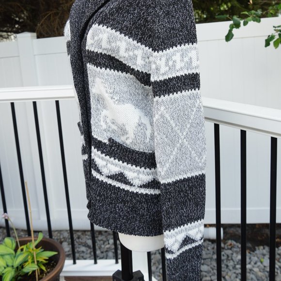 Grandpa style button up cardigan - Picture 3 of 4